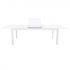 Tavolo Olbia in Alluminio Allungabile  bianco