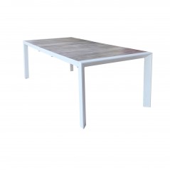 Tavolo Bellavista in Alluminio Allungabile 10 posti Vari Colori bianco