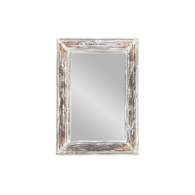 Specchio Rigato White Wash